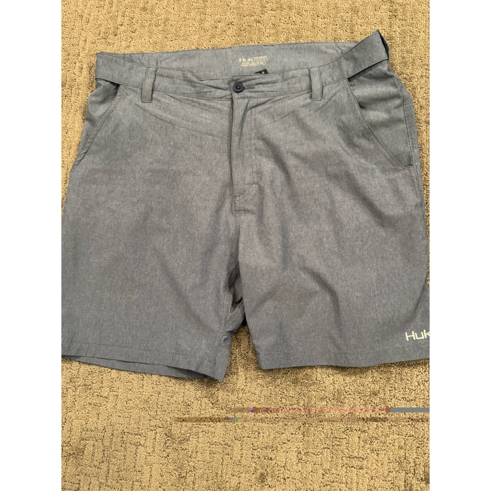 Huk XXL Bluish Gray Fishing Shorts (B1)